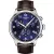 Tissot T-Sport Chrono XL férfi karóra T116.617.16.047.00, kék számlappal, barna bőr szíjjal