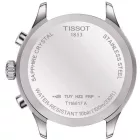 Tissot T-Classic Chrono XL férfi karóra T116.617.16.092.00, zöld számlappal, barna bőr szíjjal