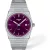 Tissot PRX férfi karóra T137.410.11.401.00, lila számlappal, ezüst nemesacél szíjjal