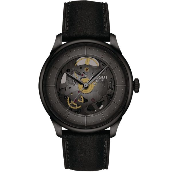 Tissot T-Classic Chemin Des Tourelles Skeleton férfi karóra T139.836.36.441.00
