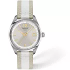 Tissot PR 100 Cycling női karóra T150.210.17.037.00, szürke számlappal, szürke textil szíjjal