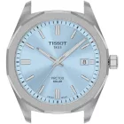Tissot PRC 100 Solar férfi karóra T151.422.11.351.00, kék számlappal, ezüst nemesacél szíjjal