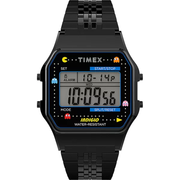 Timex T80 Pac-Man unisex karóra TW2U32100