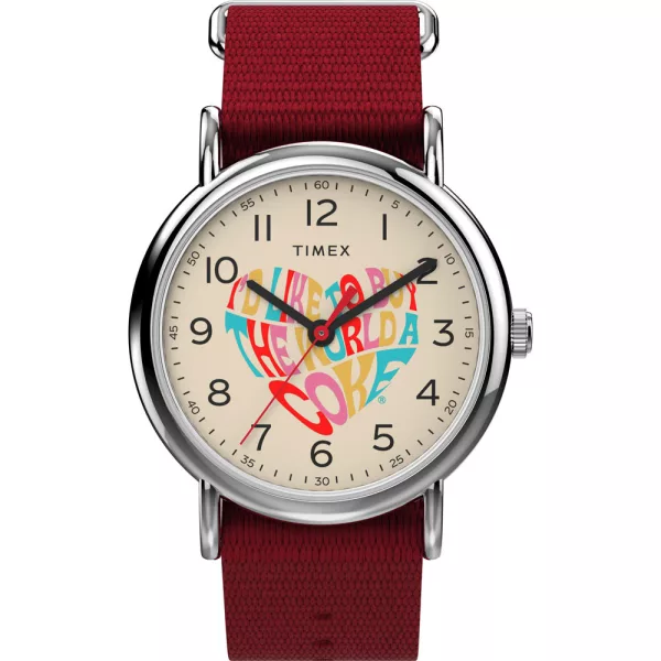 Timex Coca-Cola Weekender unisex karóra TW2V29900