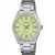 Casio Collection unisex karóra UTP-1302PD-3A2VEF, zöld számlappal, ezüst nemesacél szíjjal