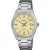Casio Collection unisex karóra UTP-1302PD-9AVEF, bézs számlappal, ezüst nemesacél szíjjal