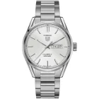 Tag Heuer Carrera férfi karóra WAR201B.BA0723, ezüst számlappal, ezüst nemesacél szíjjal