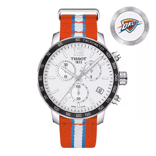 Tissot Quickster NBA Oklahoma City Thunder Special Edition férfi karóra T095.417.17.037.14