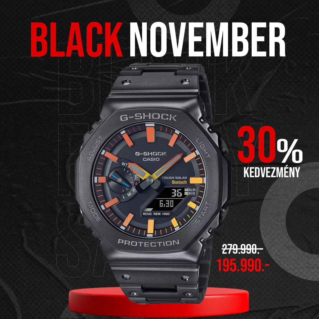 Limitált kiadású órák Black Friday akcióban – utolsó darabok az Időzónában.