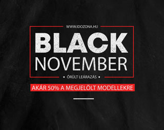 Már javában zajlik az Időzóna Óraszalon Black November – óriási Black Friday kedvezmények!